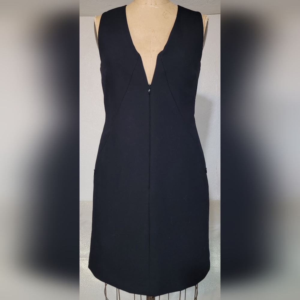 Modern Cut Mini Dress